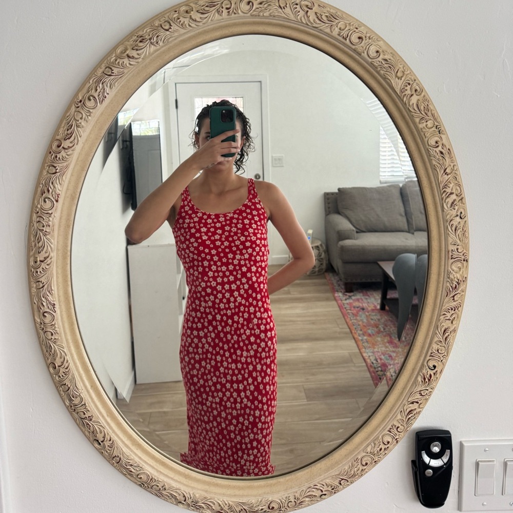 Kookai Australia small red floral dress